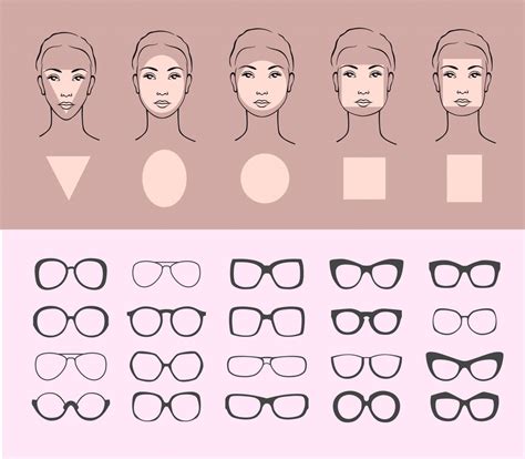 rectangular face glasses.